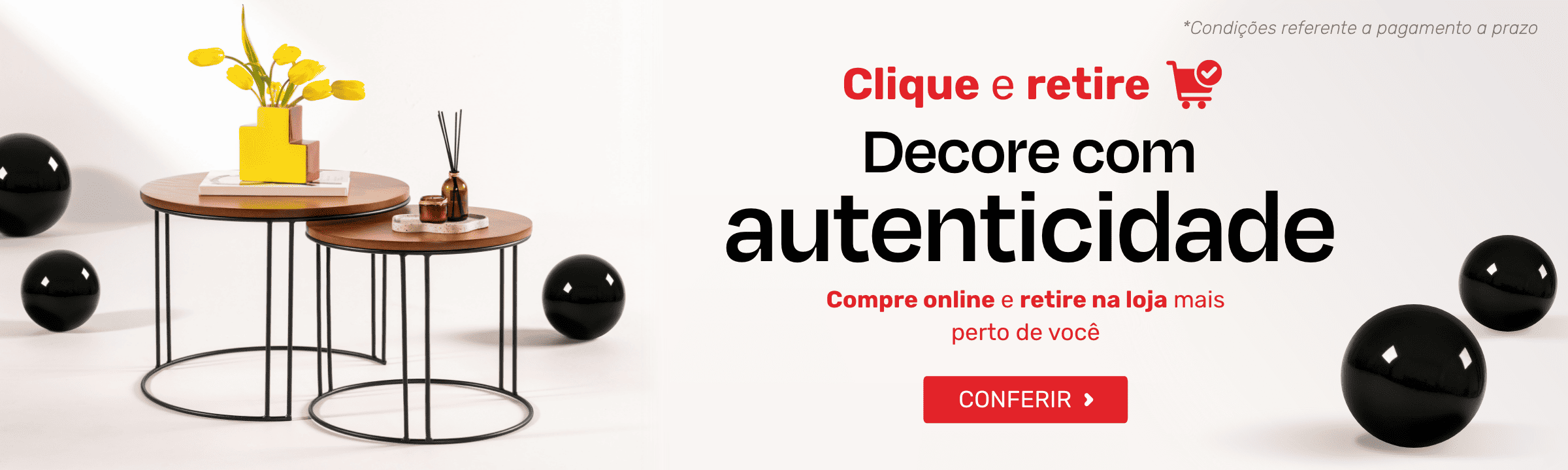 Acessórios - Clique e retire