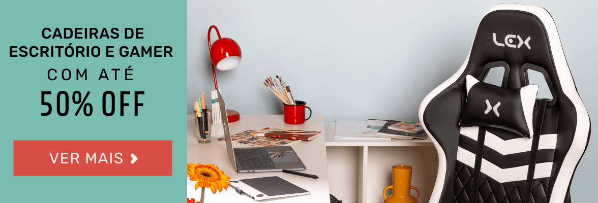 Cadeiras de escritório e gamer
