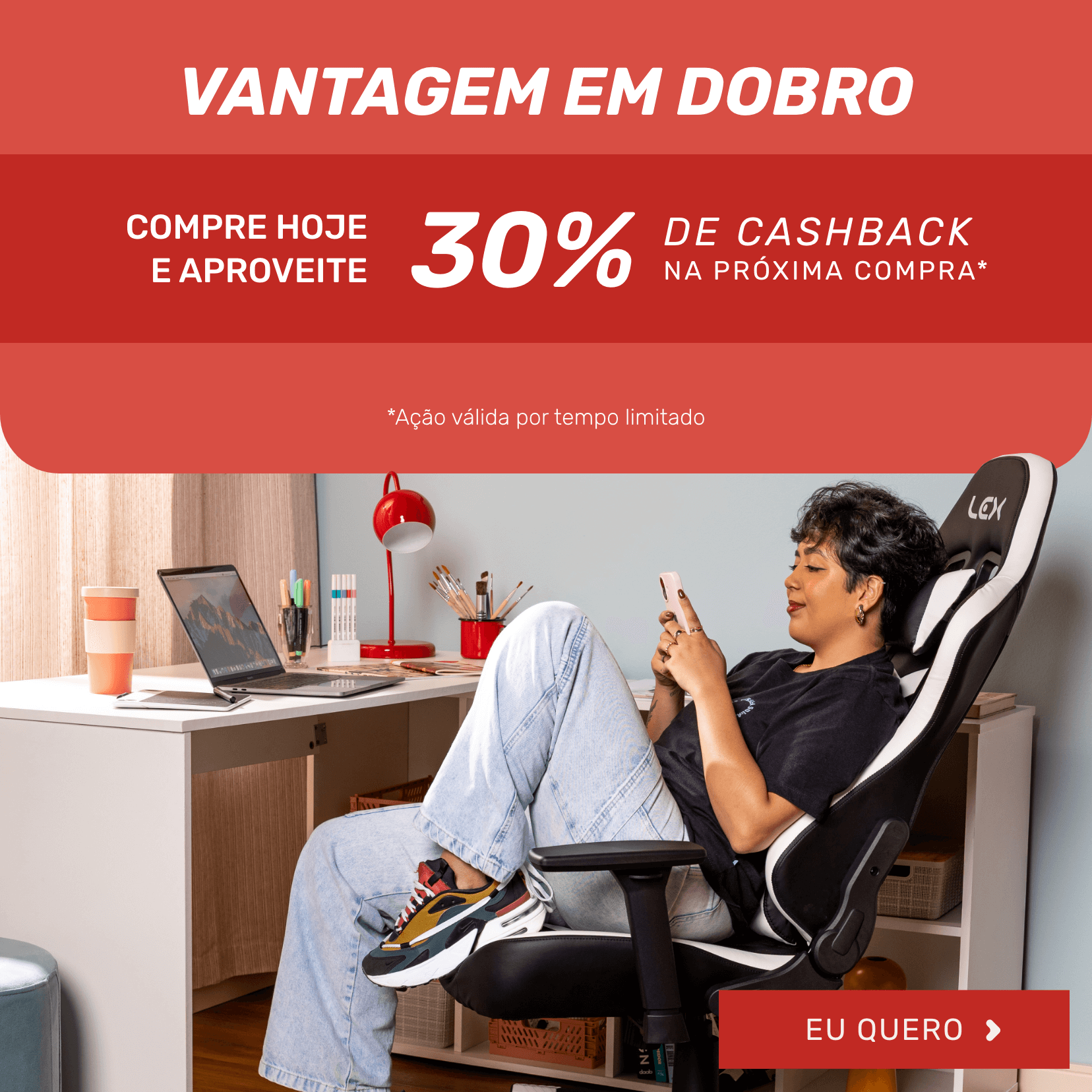 Cashback em dobro