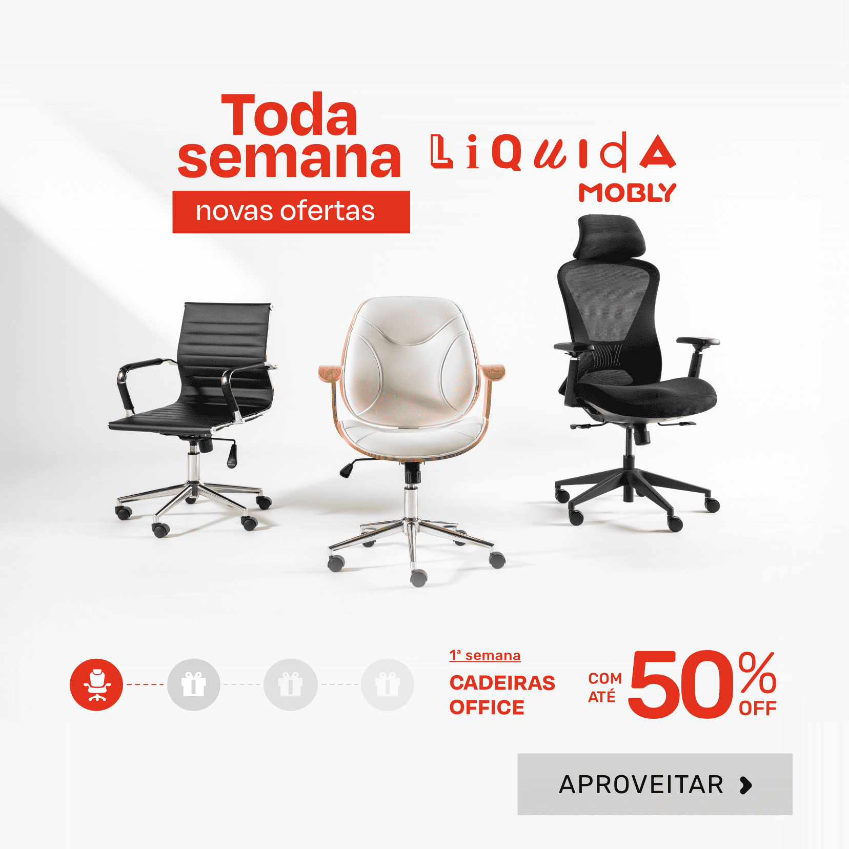 Liquida Cadeiras Office