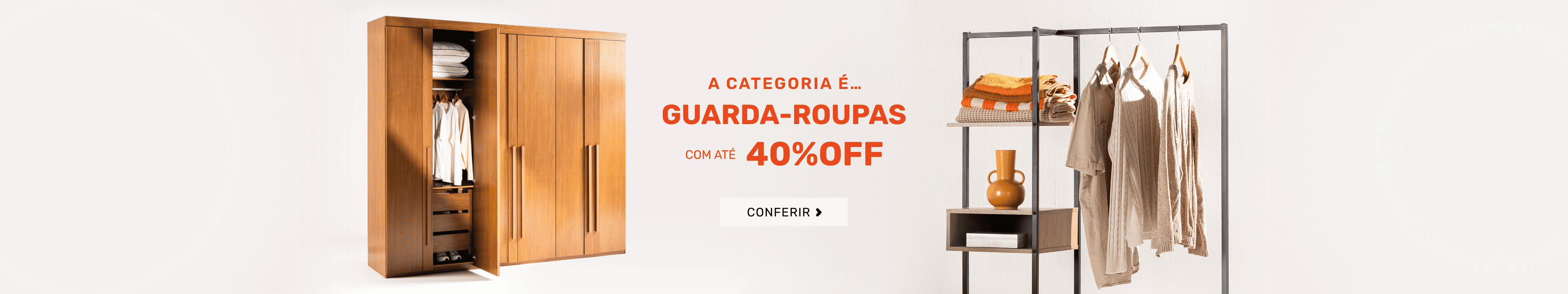 A categoria é... Guarda-roupas