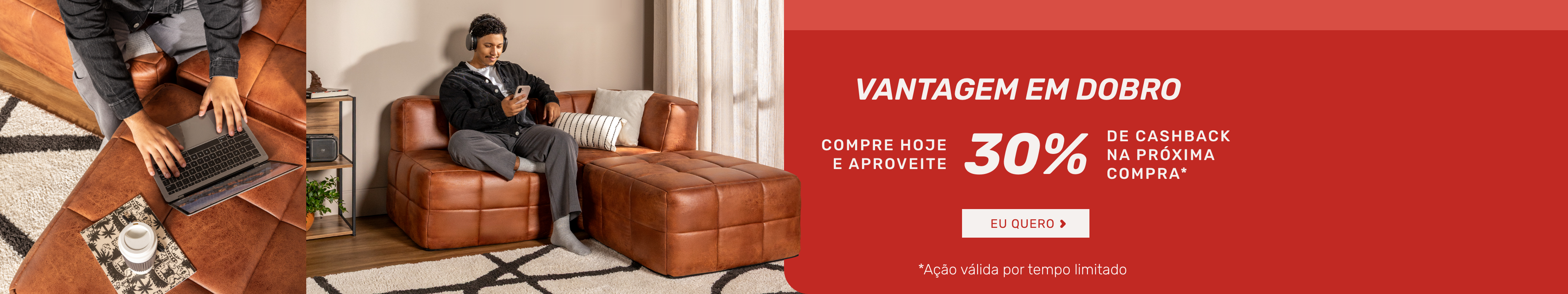 Cashback em dobro