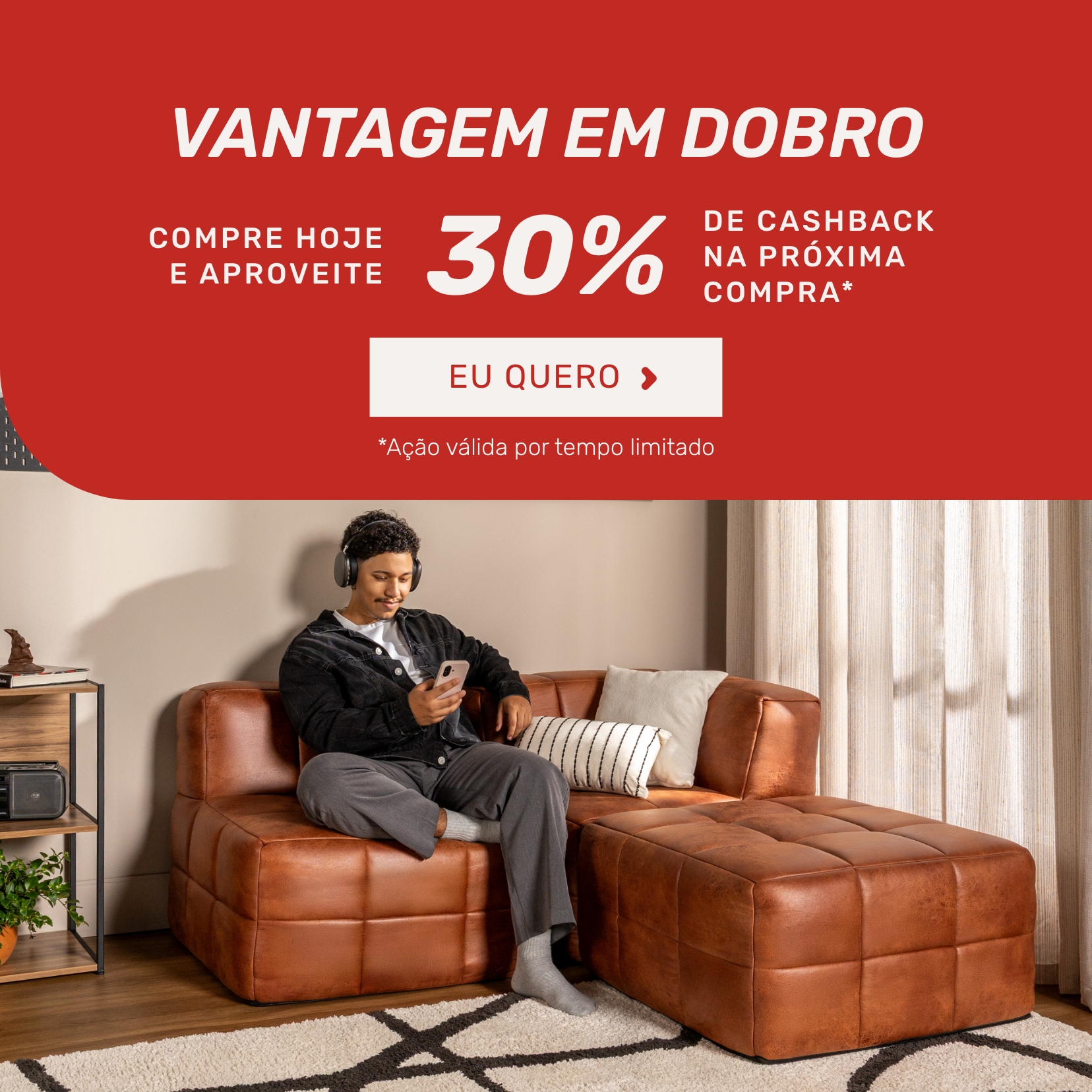 Cashback em dobro