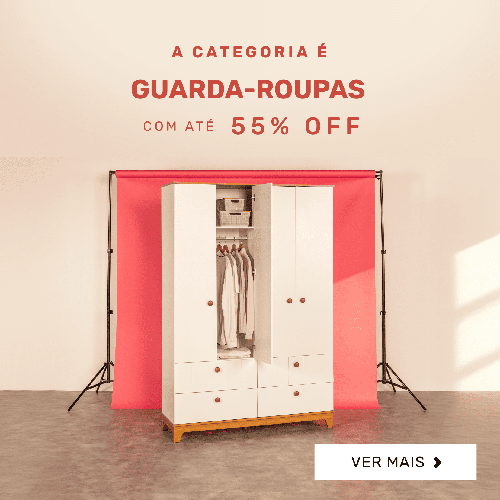 A categoria é... Guarda-roupas