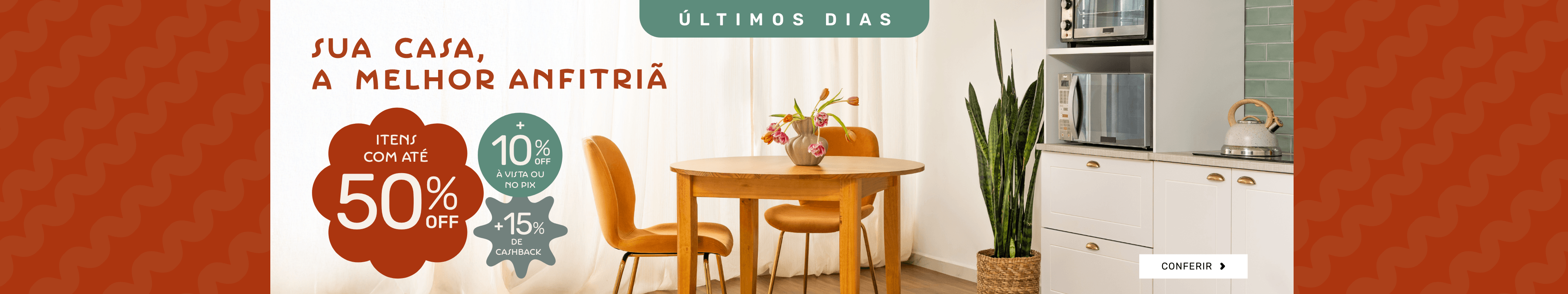 Sala de jantar e cozinha