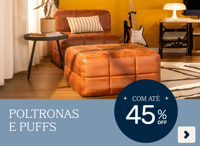 Poltronas e Puffs
