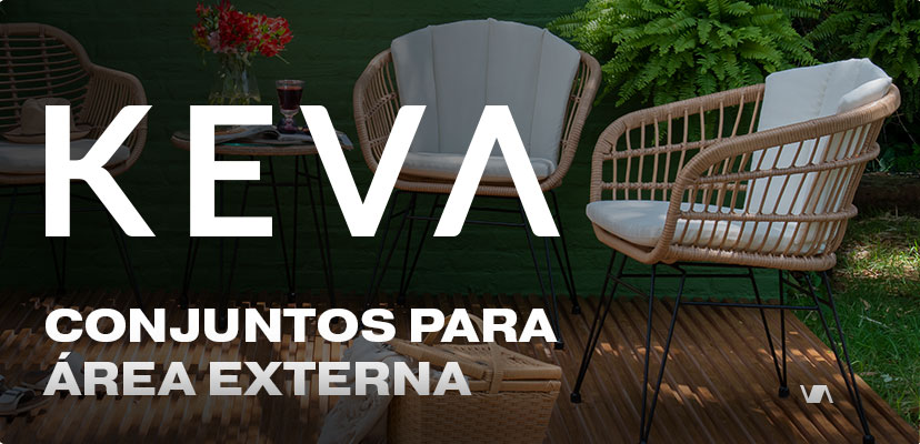 Conjuntos para área externa - Keva