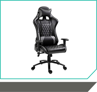 Cadeira Gamer Duty Preta e Cinza