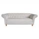 Sofá ChesterField Conde Del 2,30 Suede Nude Sala/Recepção