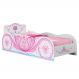 Cama Quarto Carruagem Infantil com Colchão Branco