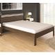 Cama Casal CM8009 Nogal Branco Tecno Mobili