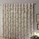 Cortina Sala 300 x 250 cm Devore Dupla Com Forro Chocolate Sultan 