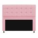 Cabeceira Copenhague 195 cm King Size Suede Rosa Bebê - Amarena Móveis