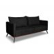 Image of Sofá 2 Lugares Zeus Linho Bouclê Preto 160 cm MO895UP99XEYMOB