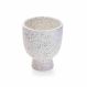 Cachepot Decorativo em Cerâmica Branco 14x11 cm - D'Rossi