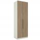 Guarda Roupa Modulado 2 Portas 241x80 cm Seletto Areia Jequitiba Henn