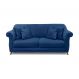 Sofá 3 Lugares Abruzzo Suede Azul Marinho 180 cm