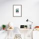 Quadro Divertido .JPG 86x60 Caixa Marrom