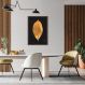 Quadro Gold Leaf 43x30 Caixa Marrom