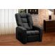 Poltrona do Papai Reclinável Itália Suede Preto Adonai Estofados