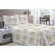 Kit Colcha Piquet Favo Solteiro Top Confort Amarela 2 peças Textil Lar