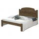 Cama De Casal Íris Castanho - Cambel Móveis