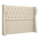 Cabeceira Casal King Cama Box 195cm Malva Z04 Linho Bege - Mpozenato