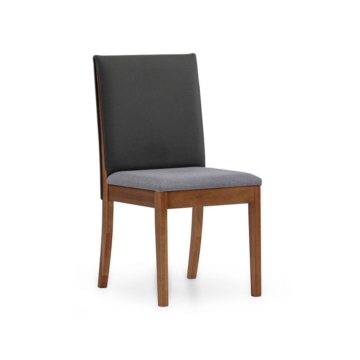 Cadeira Arizona Linho Cinza e Chumbo Esverdeado