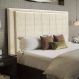 Cabeceira Opala Cama Box Queen 160cm Linho Bege - SSX Multicoisas