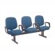 Cadeira para Igrejas Evangélicas em Longarina com 03 lugares Linha Blenda Azul