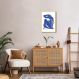 Quadro Matisse Blue Woman 43x30 Caixa Marfim
