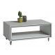 Mesa de Centro Ópera Branco Acetinado - Imcal Móveis