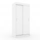 Guarda-Roupa Solteiro Berlim 2 Portas Branco