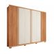 Image of Guarda-Roupa Casal Apollo Ripado 6 Portas 4 Gavetas Freijó e Off White MO895CL89OFMMOB