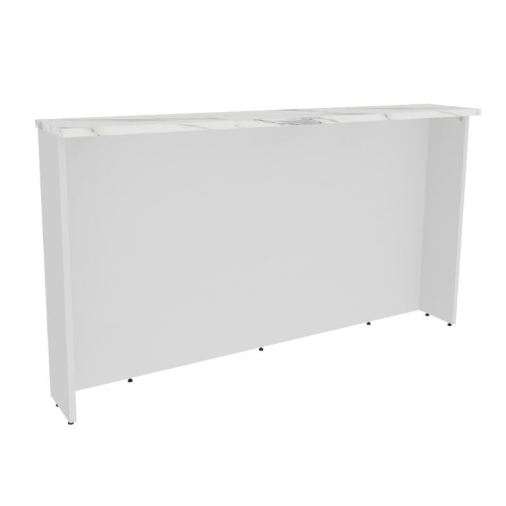 Bancada Manhattan Branco Ártico e Calacatta 120 cm
