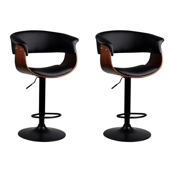 Conjunto com 2 Banquetas Betim Preto