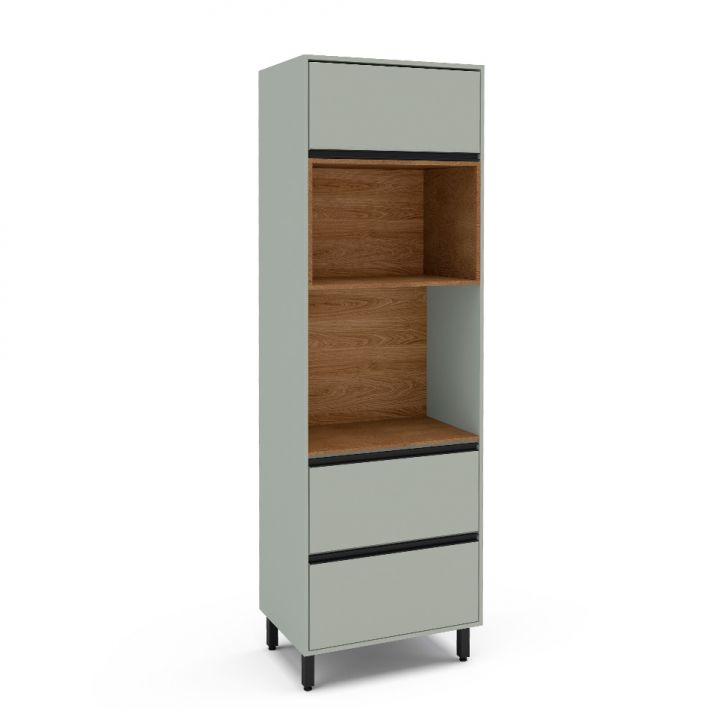 Paneleiro Koya 2 Portas 1 Gaveta Verde Oliva