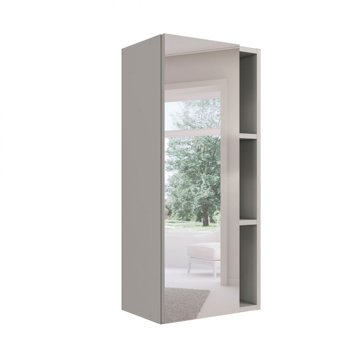 Armário de Banheiro com Espelho Grace 1 Porta Arenas