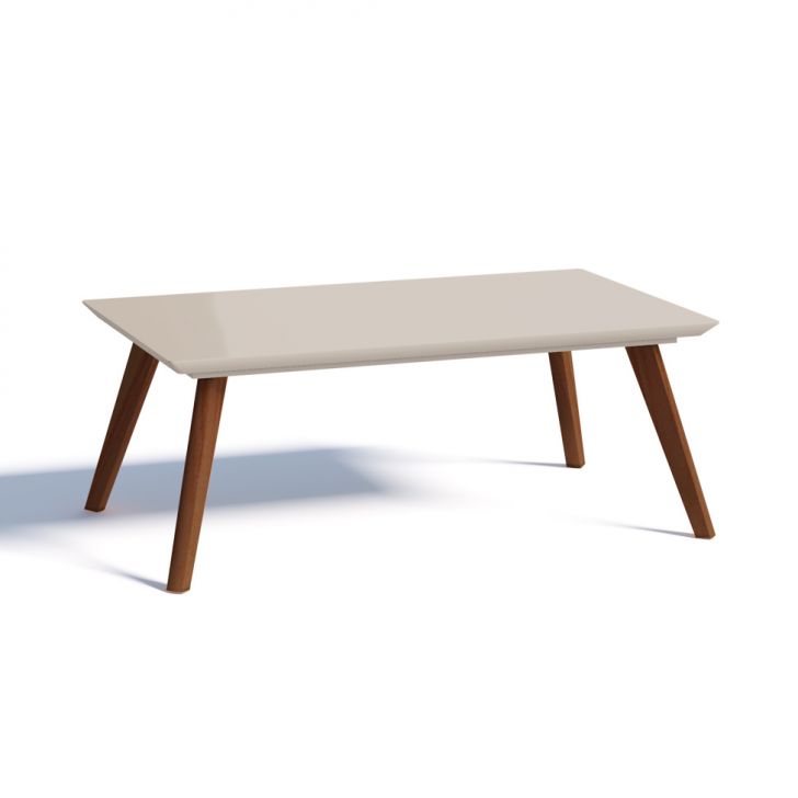 Mesa de Centro Classic Retangular Off White