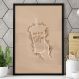Quadro Decorativo Café Frase But First Coffe-34x49Cm