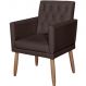 Poltrona para Clínica Resistente Recepção Corino Sala de Estar MOBLAN decor