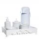 Kit Higiene Provence Com 6 Peças Quarto Bebê
