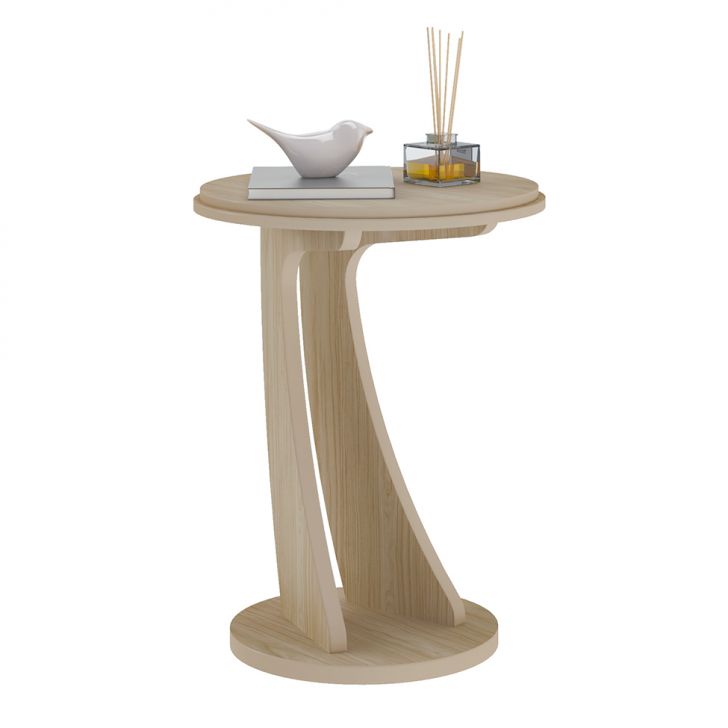 Mesa Lateral Redonda Tutti Naturale