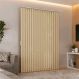 Persiana Vertical Em Pvc Crisdan Largura 2,30 X 1,70 Altura Camurça
