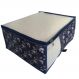 Caixa Organizadora para Edredom Tam G Nylon PVC Floral Az