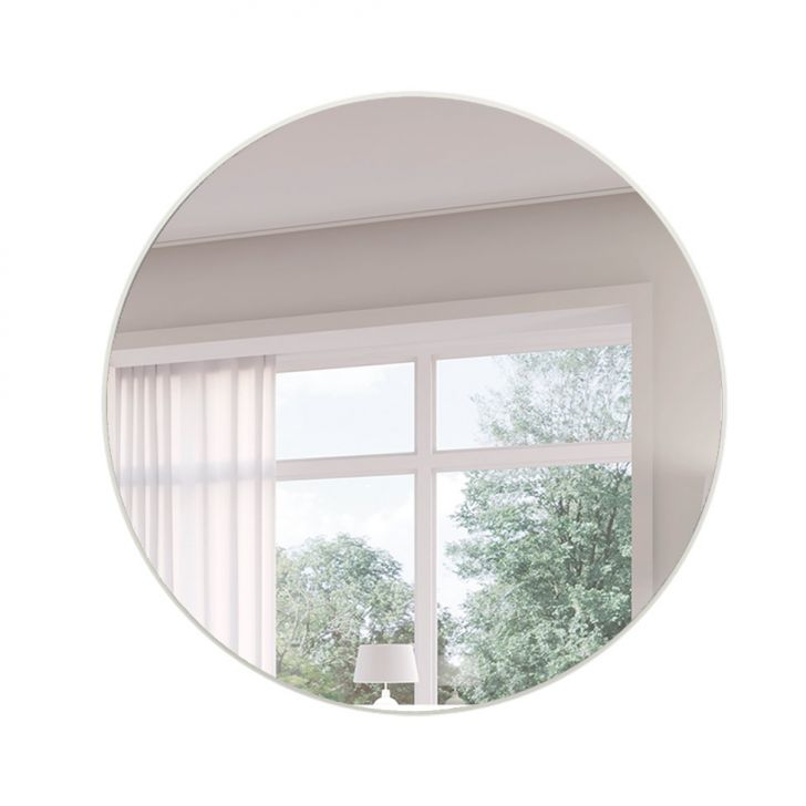 Espelho Decorativo Queens 60x60 cm Off White