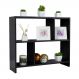 Rack para TV Nicho Aparador Madeira para Sala Quarto - Preto