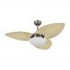 Ventilador de Teto Dormamu Bronze 3 Pás Palmae Natural 220V