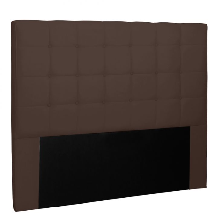 Cabeceira Queen Verona Suede Café
