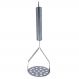 Amassador Espremedor de Batata e Legumes Profissional 25cm - Inox Prata